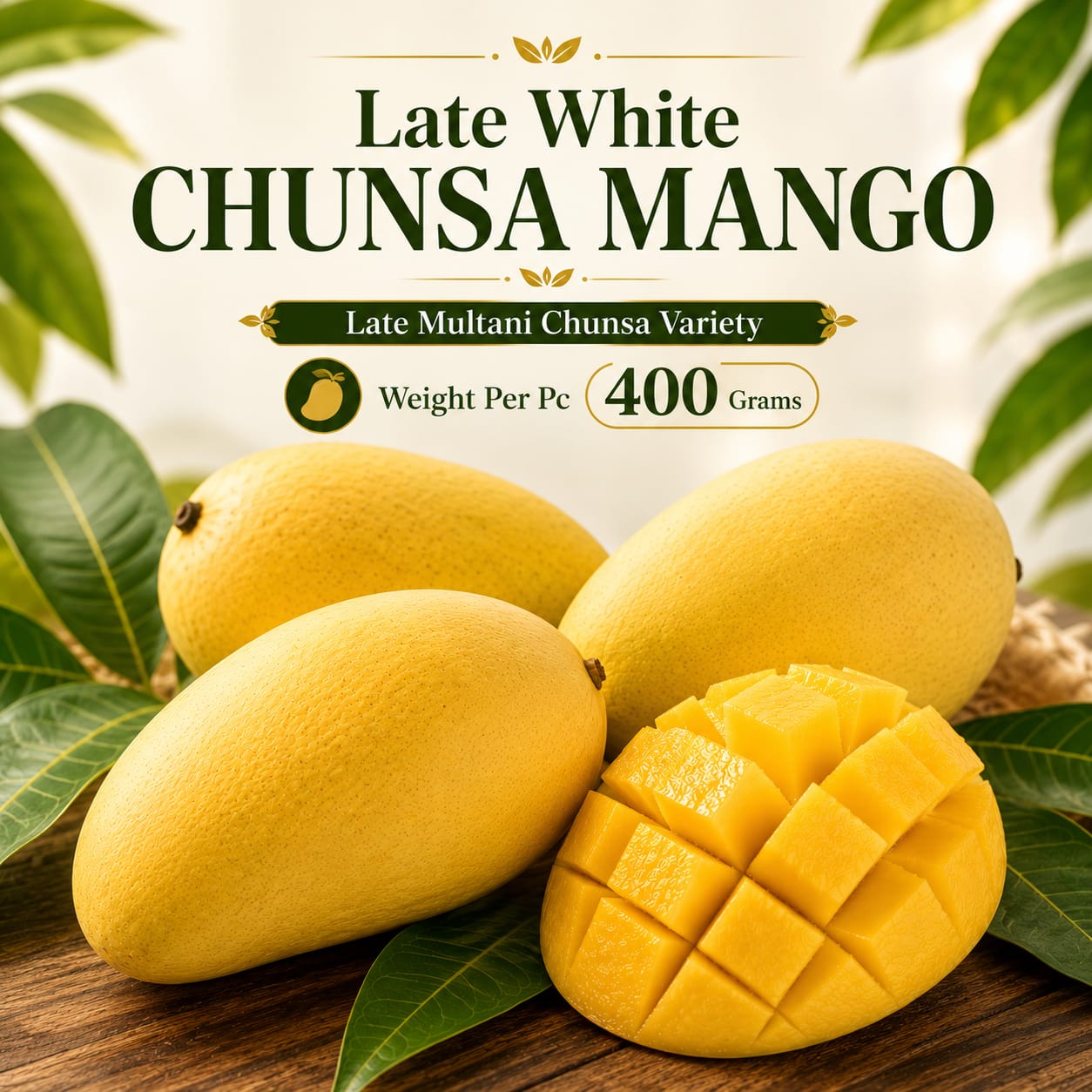 Late White Chaunsa Mango – Nawab Puri Mango