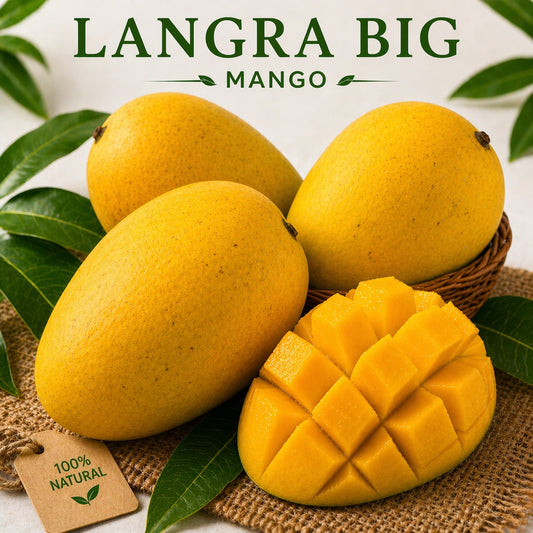 Langra Mango – Rich Flavor, Juicy & Naturally Ripened